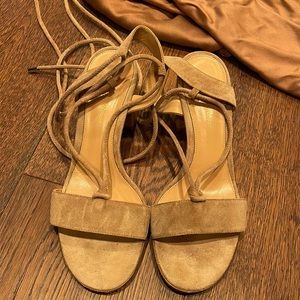 Gianvito Rossi lace up sandals